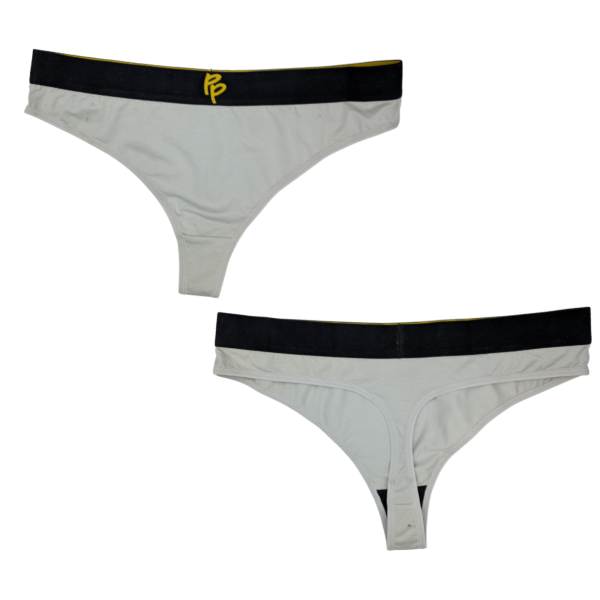 4-Pack Peachy Pastels Thong Panties -Neutral